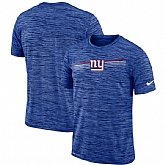 New York Giants Nike Sideline Velocity Performance T-Shirt Heathered Royal,baseball caps,new era cap wholesale,wholesale hats